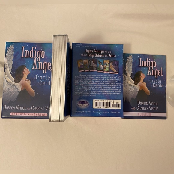 Doreen Virtue - Indigo Angel Oracle Cards – July 15, 2013 Hay House Publishing - Picture 3 of 4